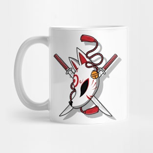 Japanese kitsune mask Mug